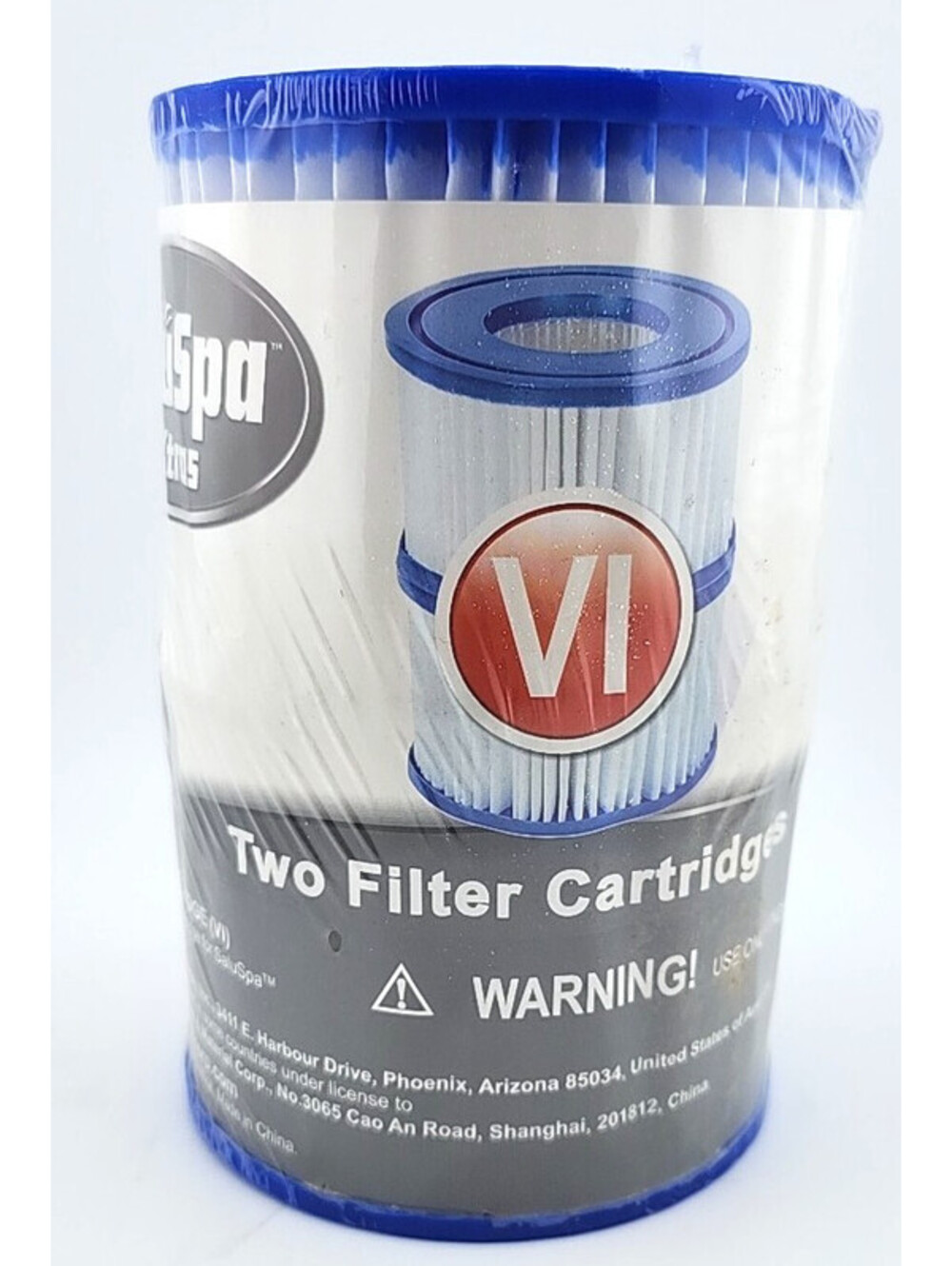 Bestway SaluSpa Type VI Hot Tub Filter Cartridges– 2 Pk – Replacement Spa Filter